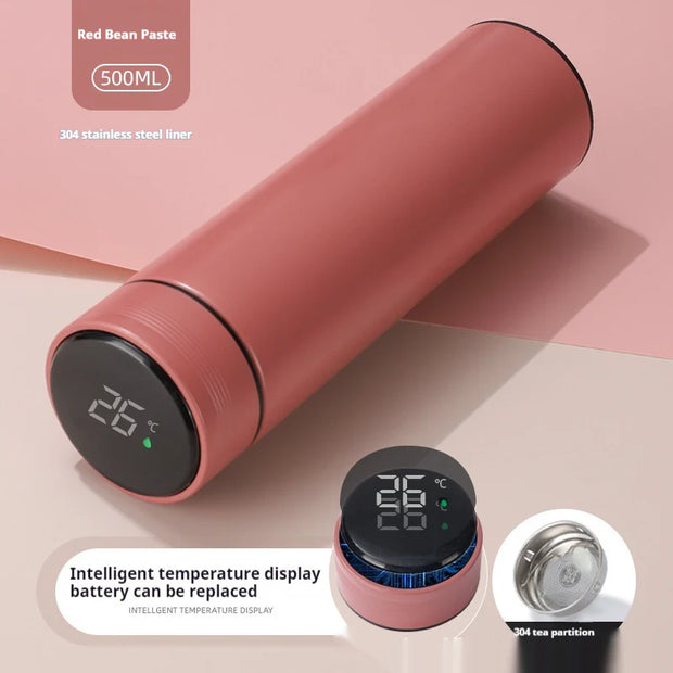 Intelligent Thermal Monitor Premium Vacuum Flask Compact Spacious Design