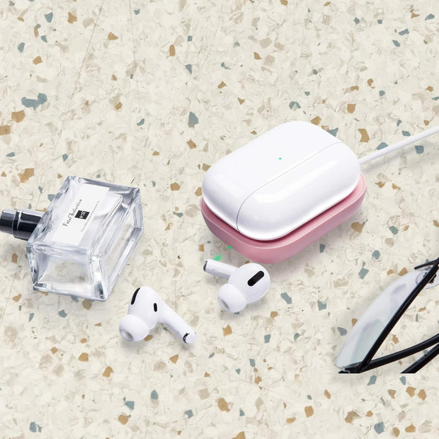 Wireless Charging Station for AirPods Pro and AirPods 4/3/2 - Pink