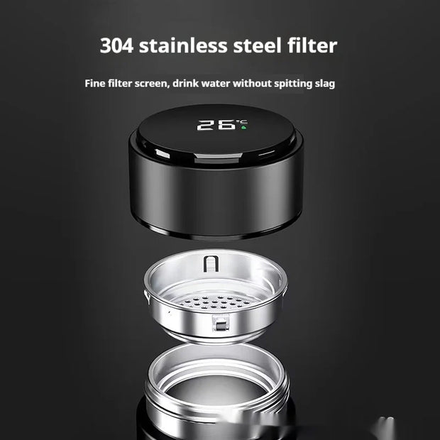 Intelligent Thermal Monitor Premium Vacuum Flask Compact Spacious Design