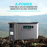 2000Wh Portable Power Station Lifepo4 Batteries Outdoor Powerful Power Bank 640000Mah Large Capacity Secondary Battery Camping